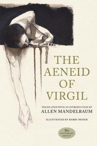 The Aeneid of Virgil, translated by Allen Mandelbaum: cover